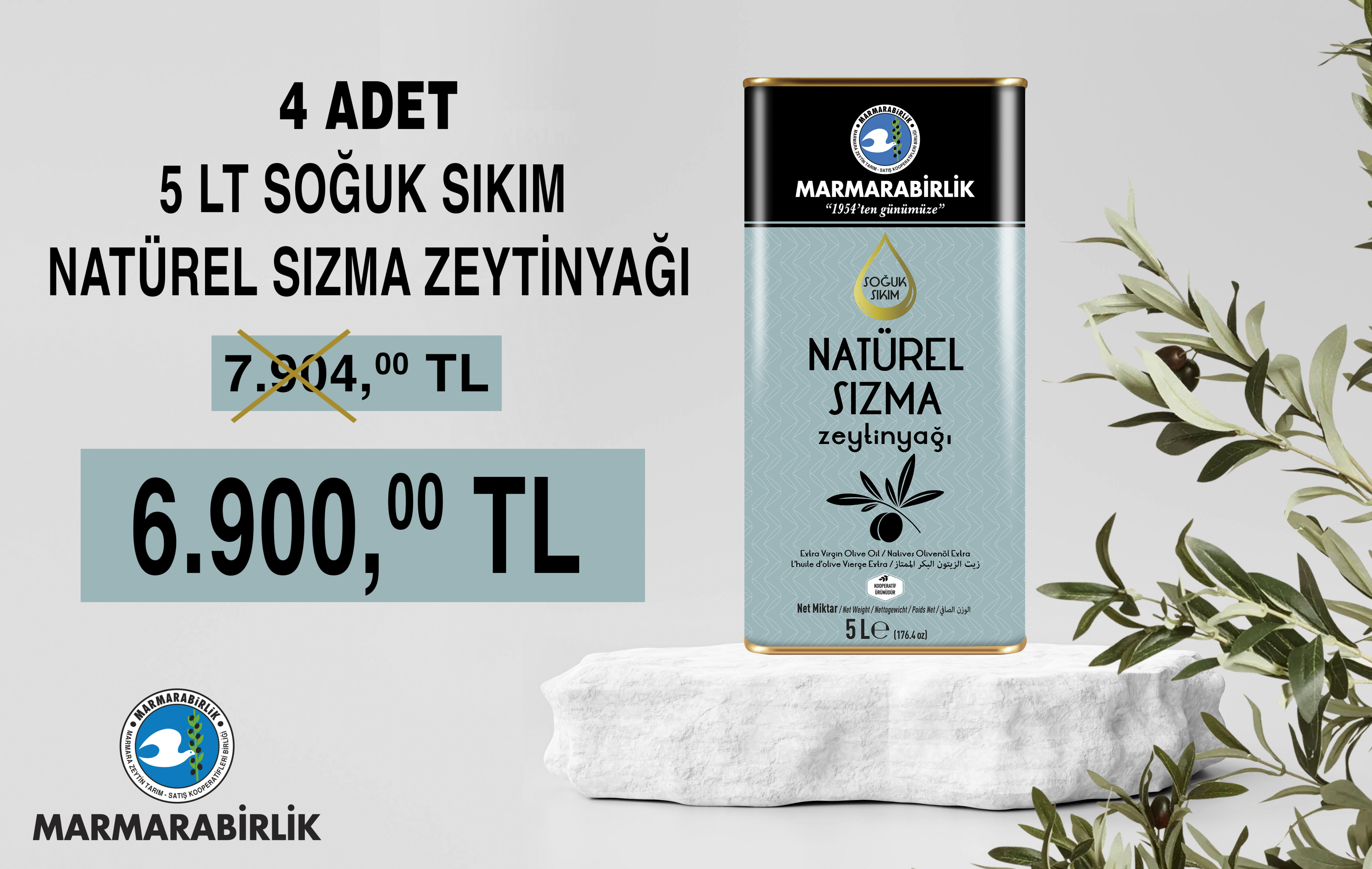 Zeytinyağı İndirim