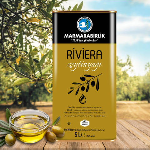5 lt. Riviera Zeytinyağı (Teneke)