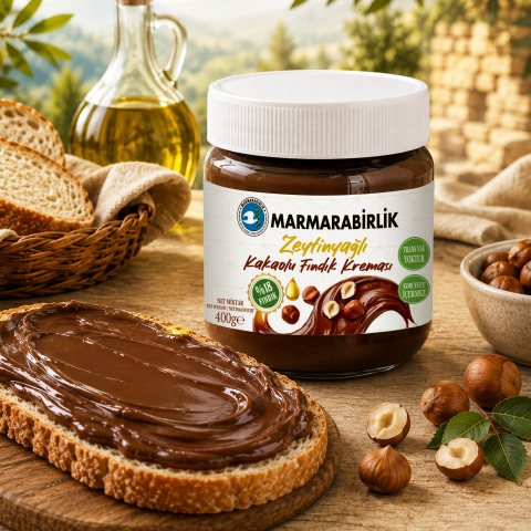 400 Gr Zetinyağlı Kakaolu Fındık Kreması