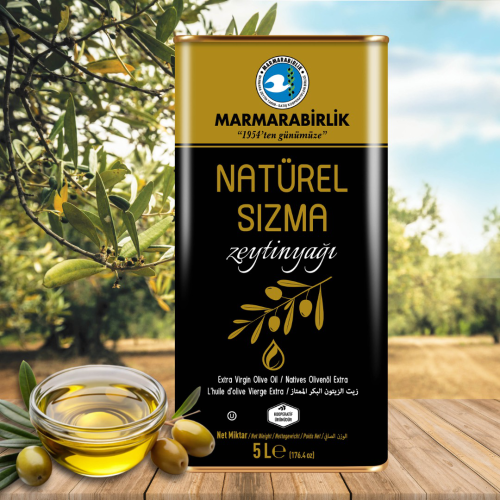 5 lt. Natürel Sızma Zeytinyağı (Teneke)