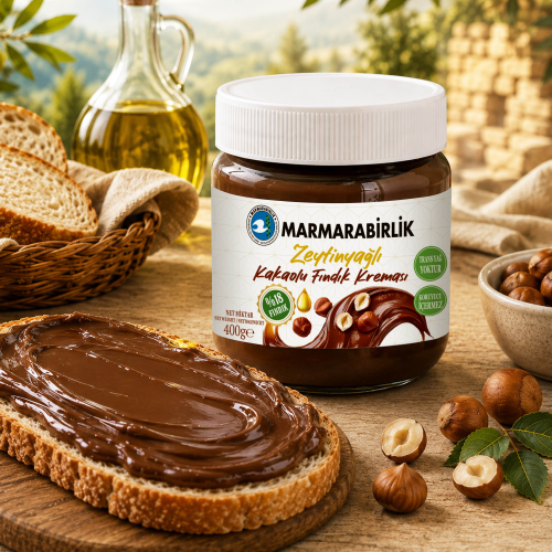 400 Gr Zetinyağlı Kakaolu Fındık Kreması